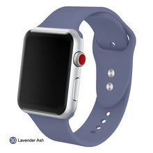Load image into Gallery viewer, Soft Silicone Replacement Sport Band For 38mm Apple Watch Series1 2 3 4 5 42mm Wrist Bracelet Strap For iWatch Sports Edition