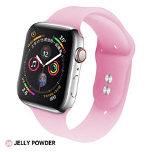 Load image into Gallery viewer, Soft Silicone Replacement Sport Band For 38mm Apple Watch Series1 2 3 4 5 42mm Wrist Bracelet Strap For iWatch Sports Edition