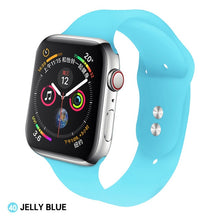 Load image into Gallery viewer, Soft Silicone Replacement Sport Band For 38mm Apple Watch Series1 2 3 4 5 42mm Wrist Bracelet Strap For iWatch Sports Edition