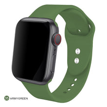 Load image into Gallery viewer, Soft Silicone Replacement Sport Band For 38mm Apple Watch Series1 2 3 4 5 42mm Wrist Bracelet Strap For iWatch Sports Edition