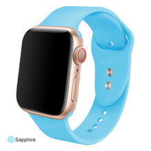 Load image into Gallery viewer, Soft Silicone Replacement Sport Band For 38mm Apple Watch Series1 2 3 4 5 42mm Wrist Bracelet Strap For iWatch Sports Edition