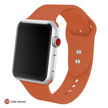 Load image into Gallery viewer, Soft Silicone Replacement Sport Band For 38mm Apple Watch Series1 2 3 4 5 42mm Wrist Bracelet Strap For iWatch Sports Edition