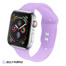 Load image into Gallery viewer, Soft Silicone Replacement Sport Band For 38mm Apple Watch Series1 2 3 4 5 42mm Wrist Bracelet Strap For iWatch Sports Edition